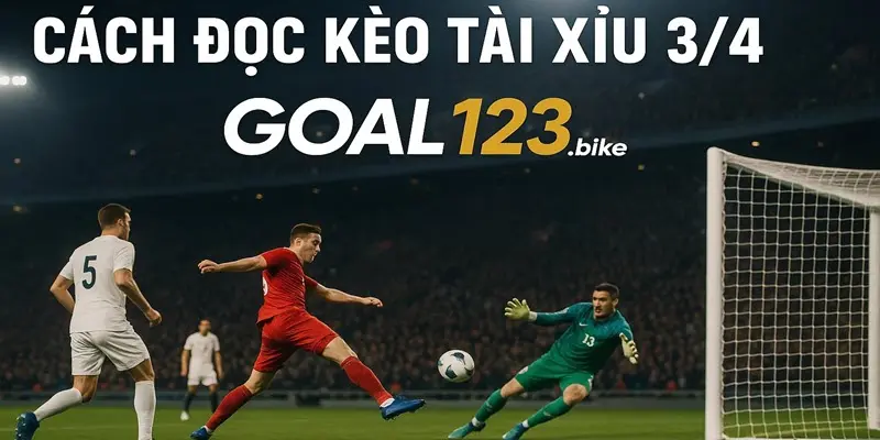 Cách đọc kèo tài xỉu 3/4