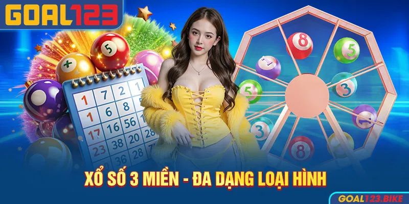 Đa dạng loại hình xổ số tại Goal123
